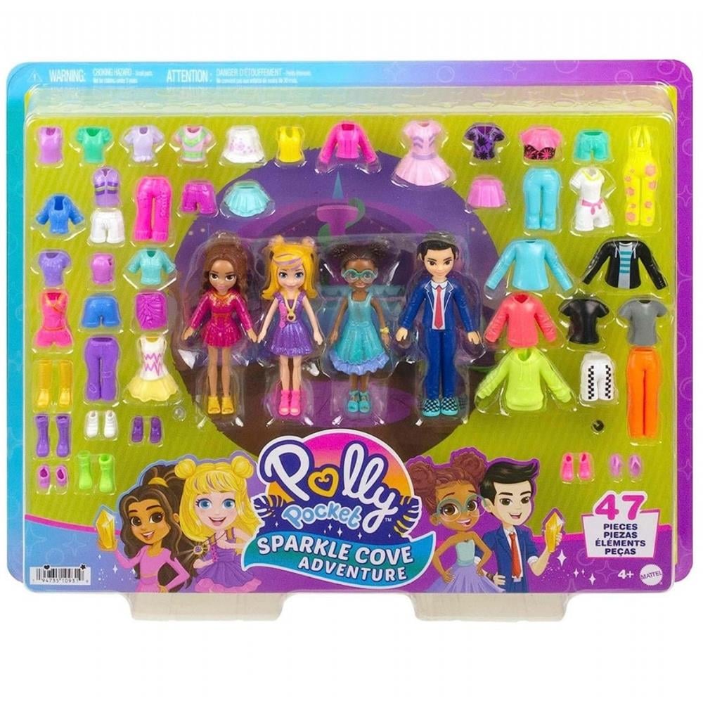 Polly Pocket Arkadaşları Kombin Eğlencesi Oyun Seti HKW10