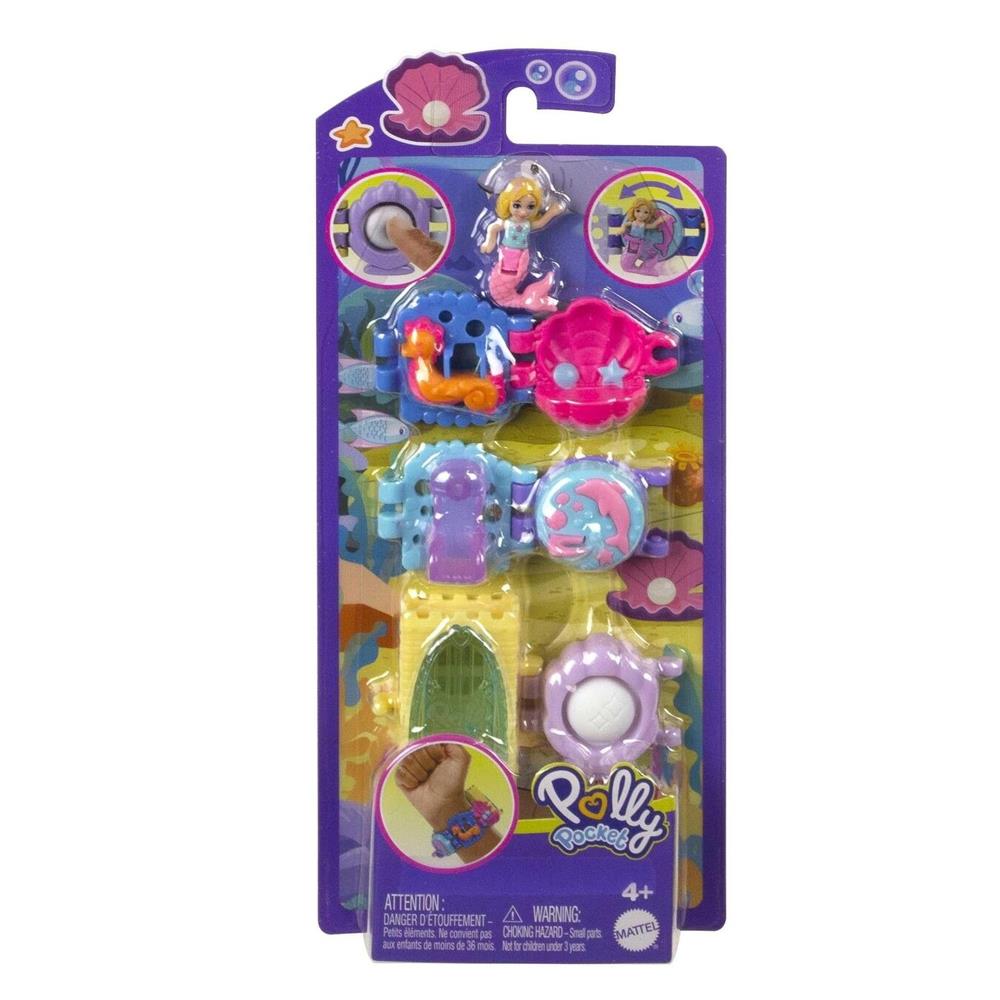 Polly Pocket Bileklik Olabilen Sevimli Oyun Setleri HKV67