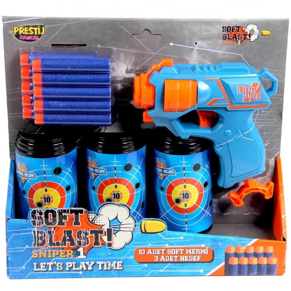 Prestij Oyuncak Hedefli Sniper 1 Dart Fırlatıcı FAB.1801