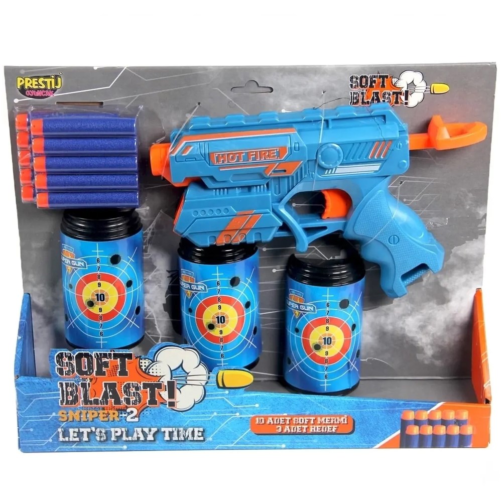 Prestij Oyuncak Hedefli Sniper 2 Dart Fırlatıcı FAB.1602