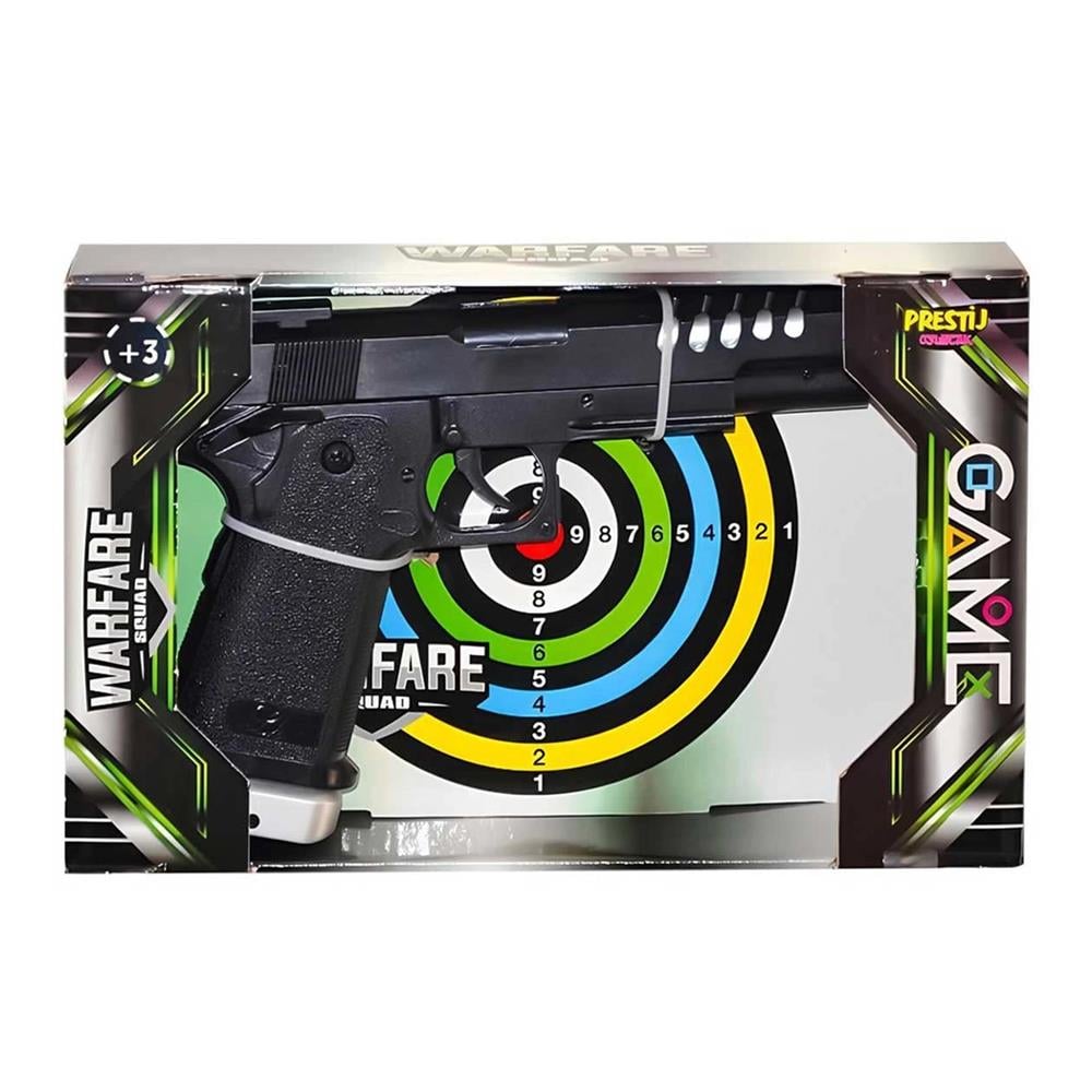 Prestij Oyuncak Pilli Lazerli Silah FAB.1702KT