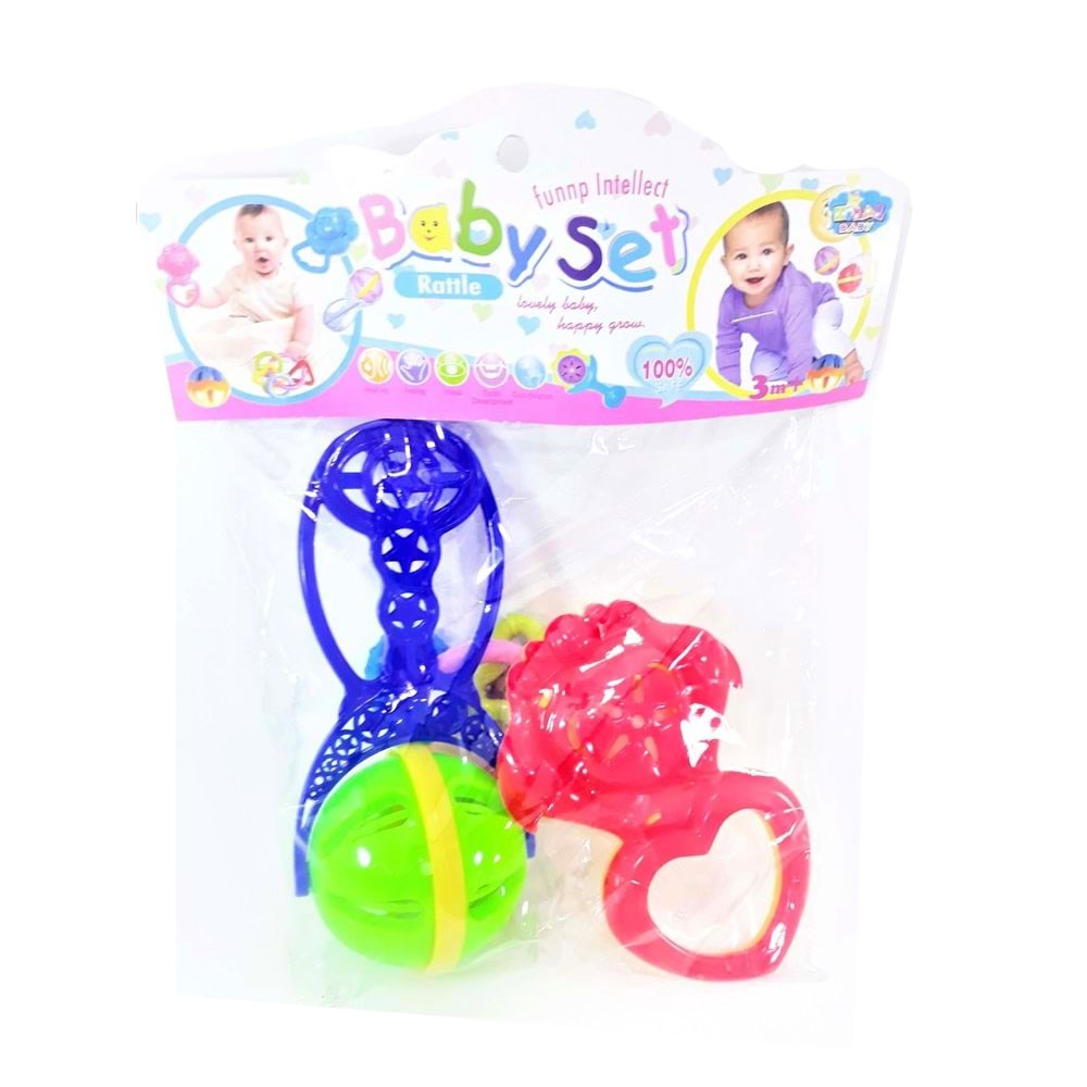 Pvc Poşette 3 Lü Çıngırak 059
