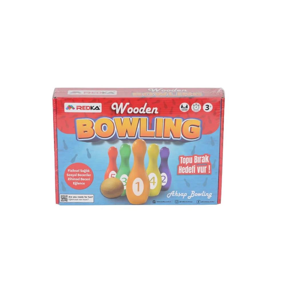 Redka Oyuncak Ahşap Bowling RD5821