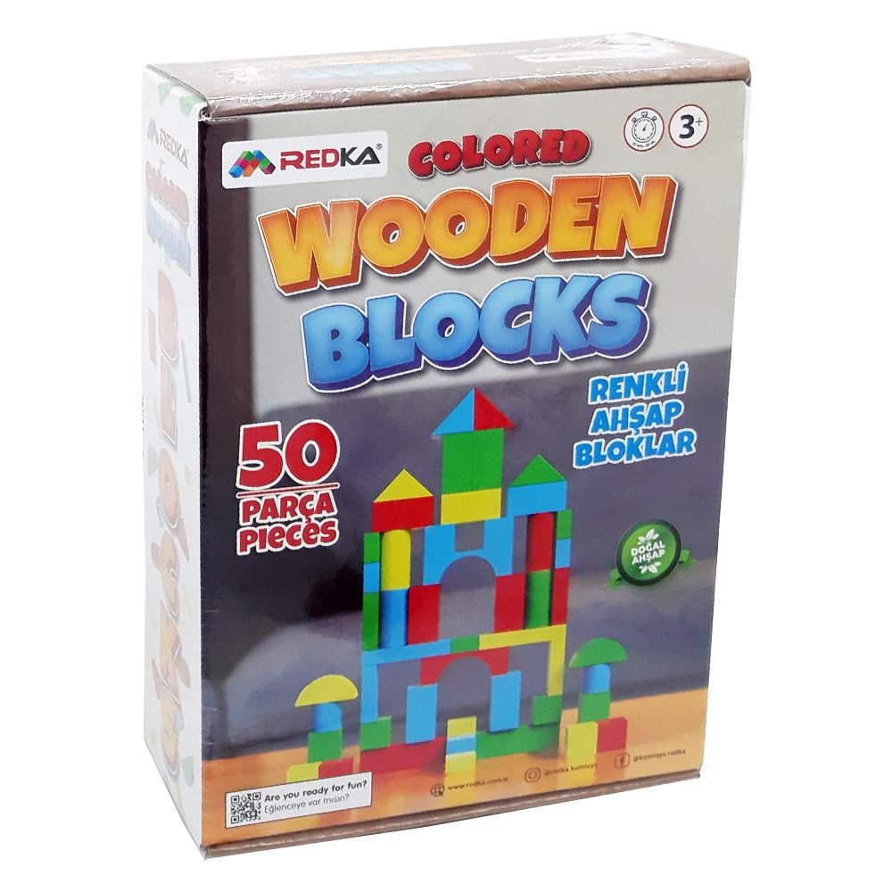 Redka Oyuncak Renkli Bloklar 50 Parça RD5671