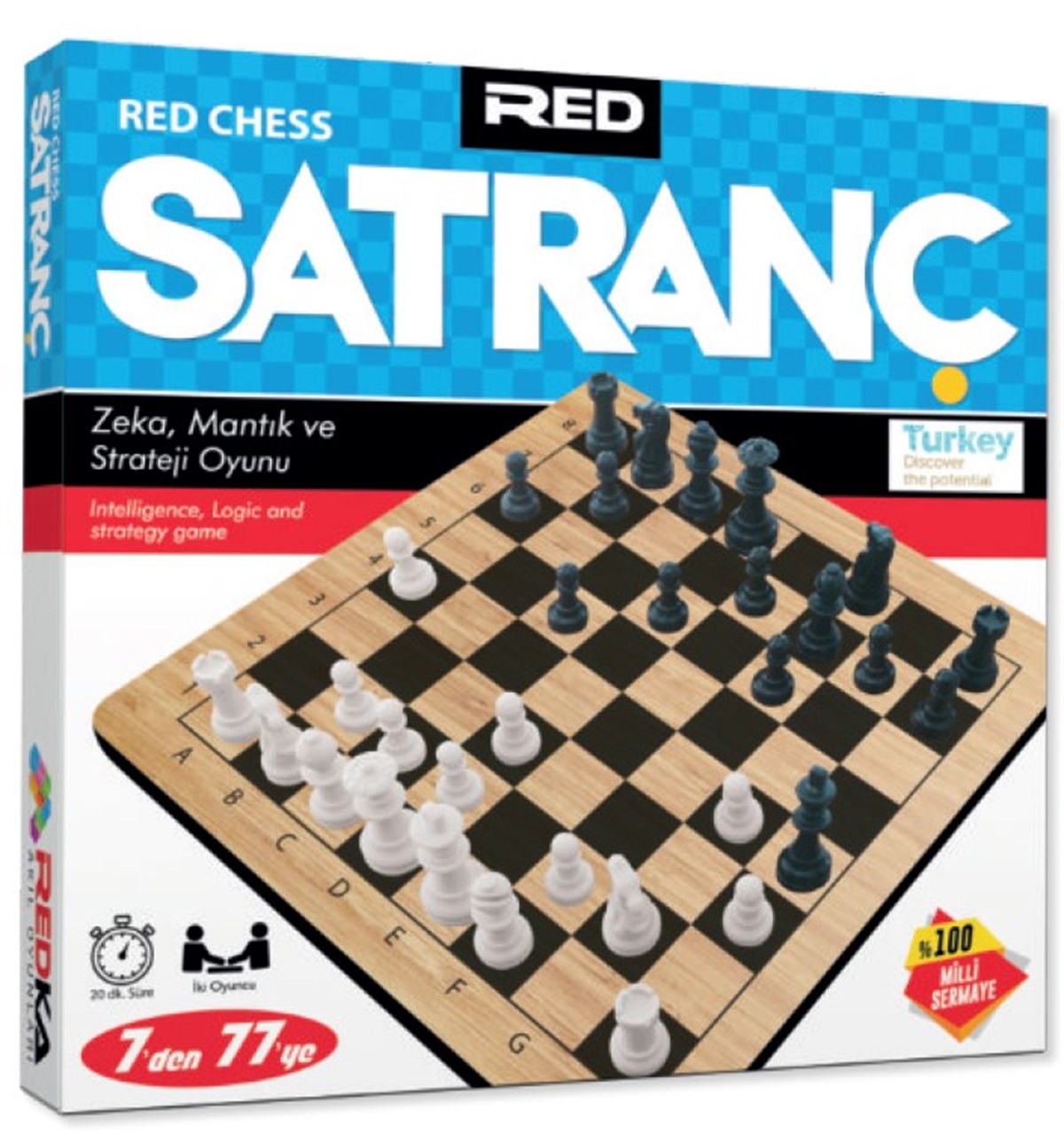 Redka Satranç Zeka ve Strateji OyunuRedka Satranç Zeka ve Strateji Oyunu | Toptan Oyuncak Fiyatı