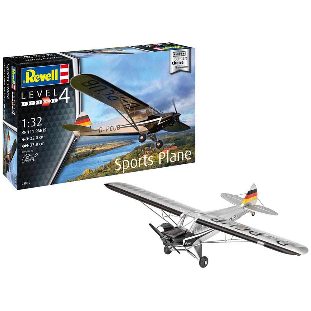 Revell 1:32 Sports Plane Uçak VBU63835