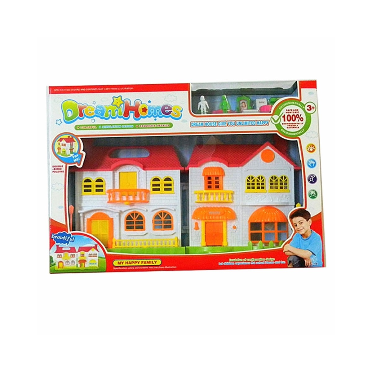 Samatlı Oyuncak Bebek Ev Seti