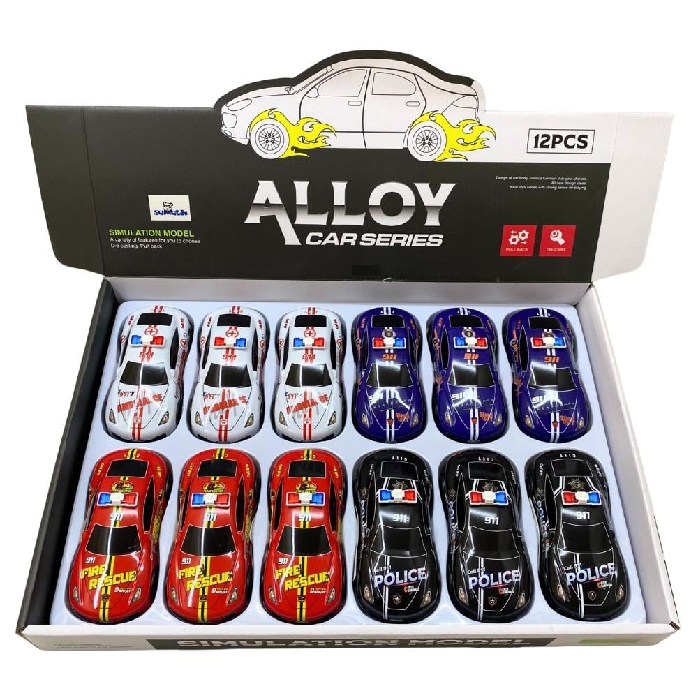 Samatlı Oyuncak Die Cast Çek Bırak Araba QX-16