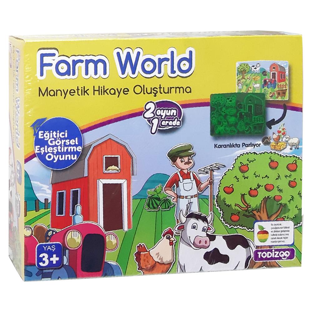 Samatlı Oyuncak Farm World Manyetik Hikaye 83916