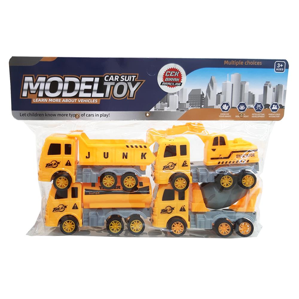 Samatlı Oyuncak İnşaat Araçları Seti D026W