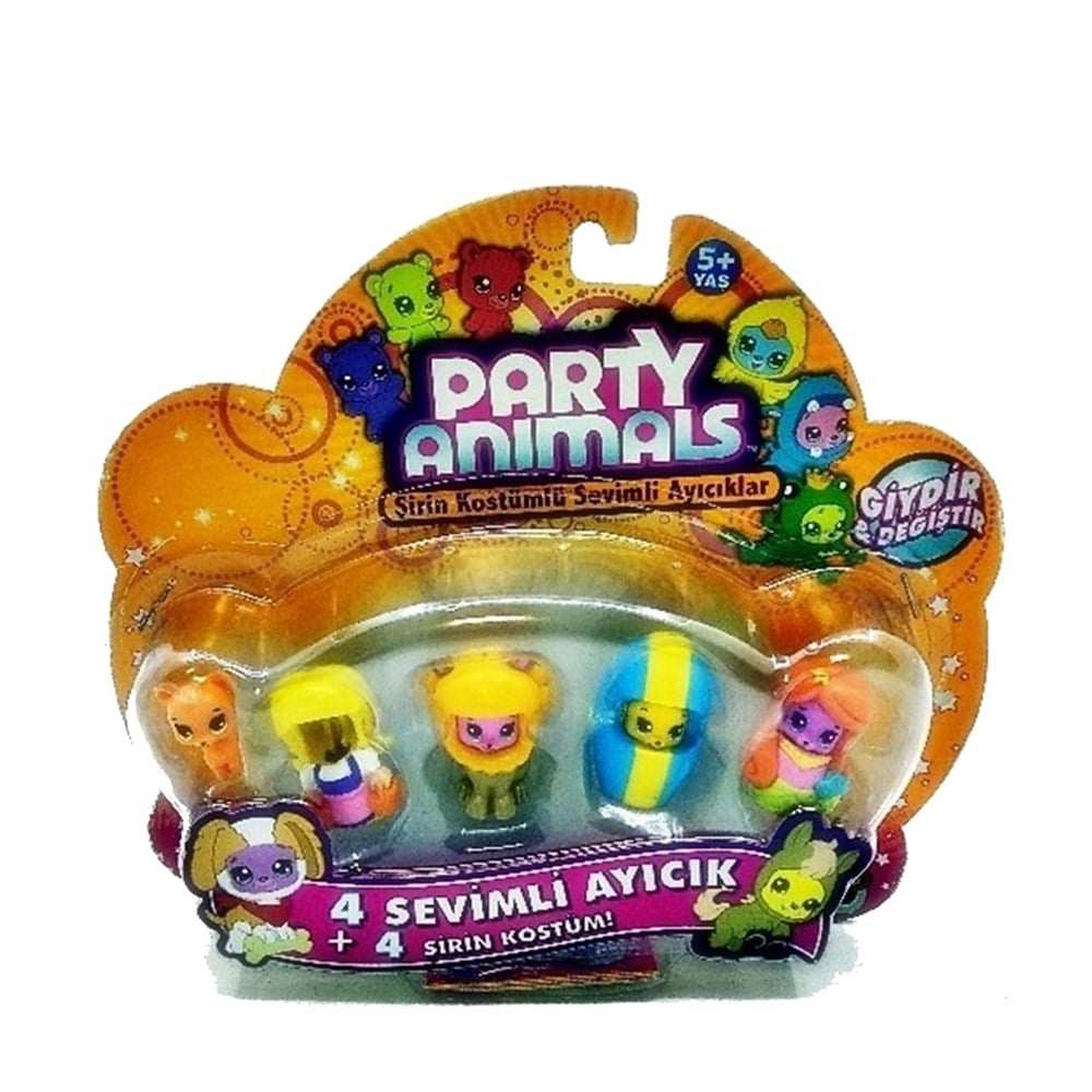 Samatlı Oyuncak Party Animals 4lü PaketSamatlı Oyuncak Party Animals 4lü Paket | Toptan Oyuncak Fiyatı