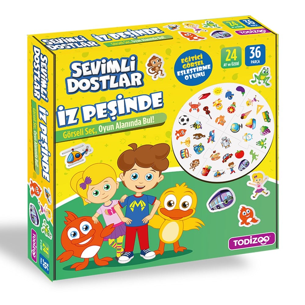 Samgames Sevimli Dostlar İz Peşinde Kutu Oyunu