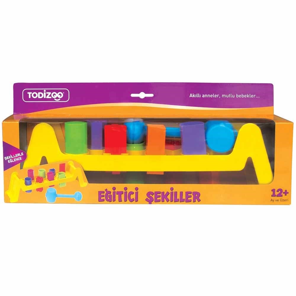 Sarı Eğitici Şekiller 30 Cm 5021