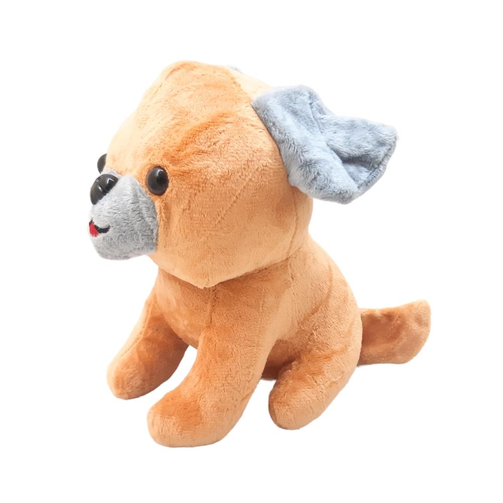 Selay Oyuncak Peluş Köpek Kahverengi 15 Cm 1461