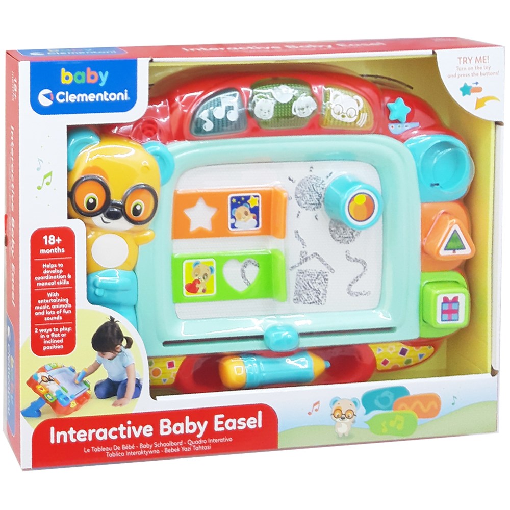 Sesli Işıklı Baby Clementoni Yazı Tahtası 42 Cm 17660