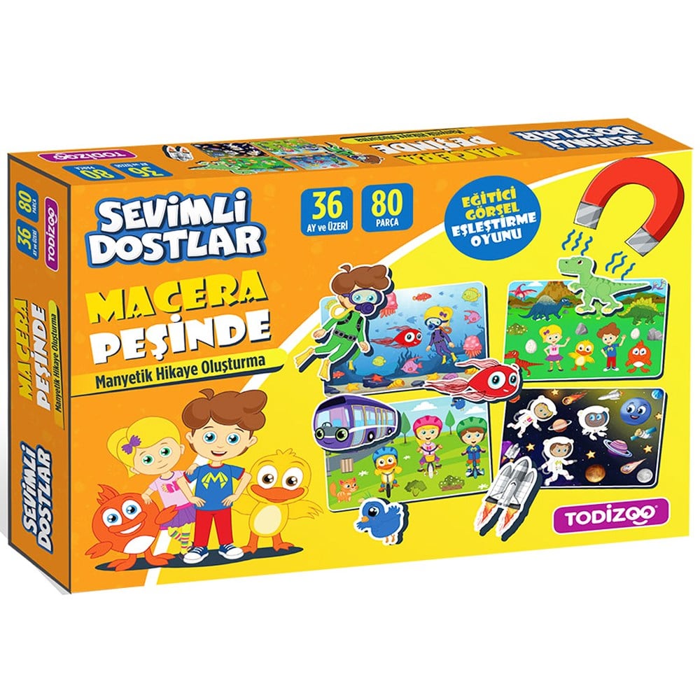 Sevimli Dostlar Macera Peşinde 80 Parça 3+ 83914