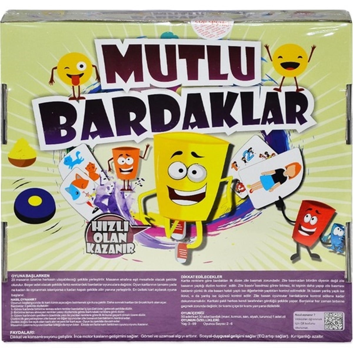 Sıma Oyuncak Mutlu Bardaklar Kutu Oyunu
