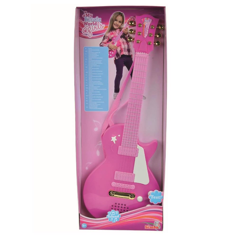 Simba Oyuncak Pembe Rock Gitar 106830693
