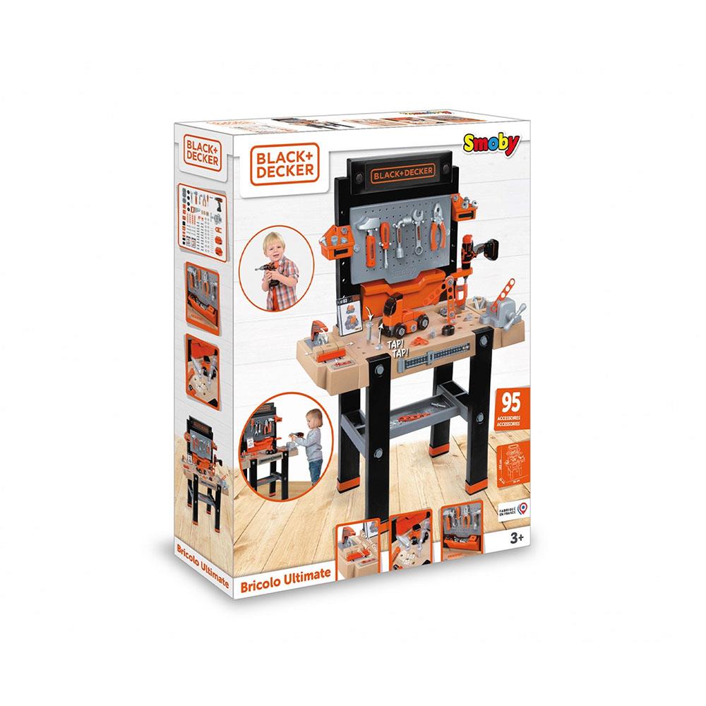 Simba Oyuncak Smoby Black Decker Bricolo Ultimate Çalışma Tezgahı 360730