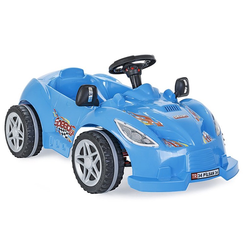 Speedy Pedallı Araba Mavi - Kırmızı