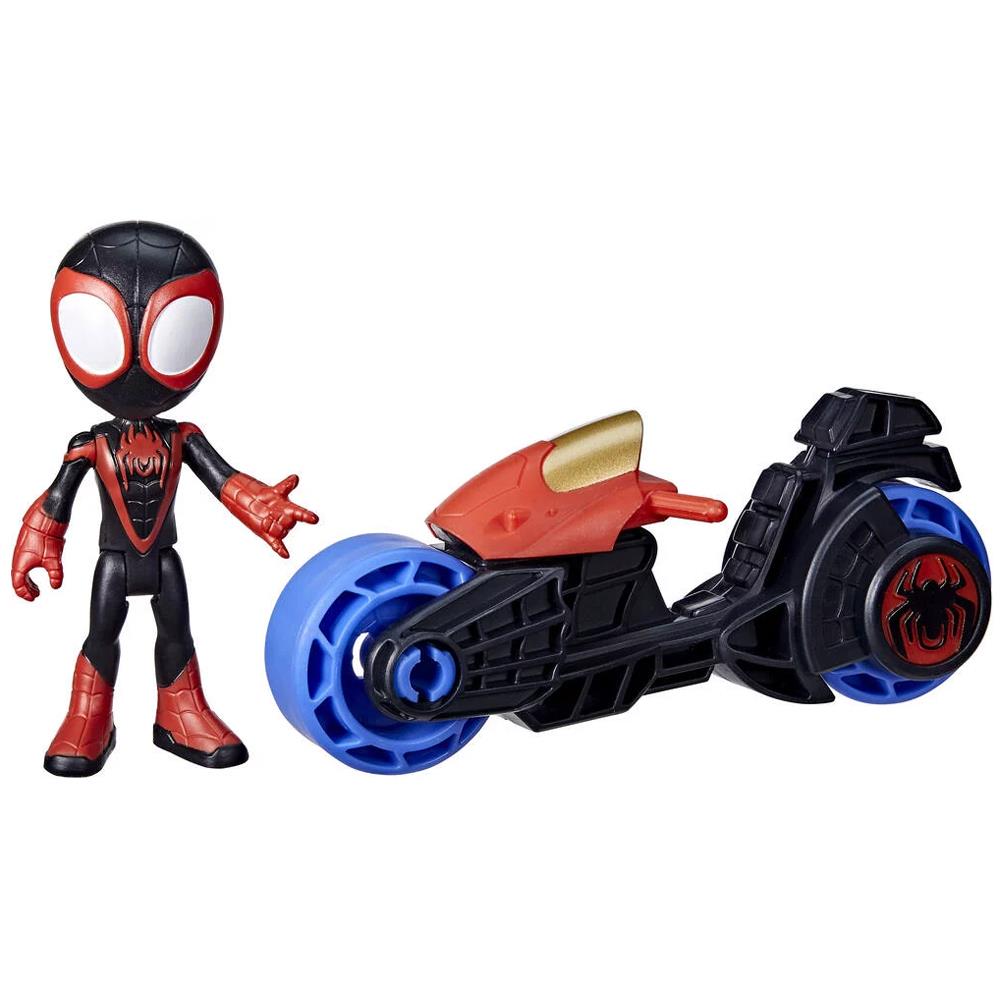 Spider And His Amazing Friends Motorsiklet Ve Figür