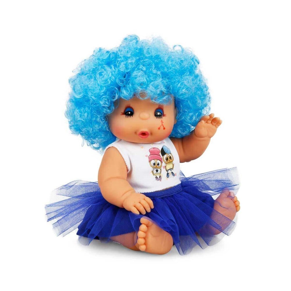 Sunman Kıvırcık Renkli Saçlı Bebek 23 Cm.