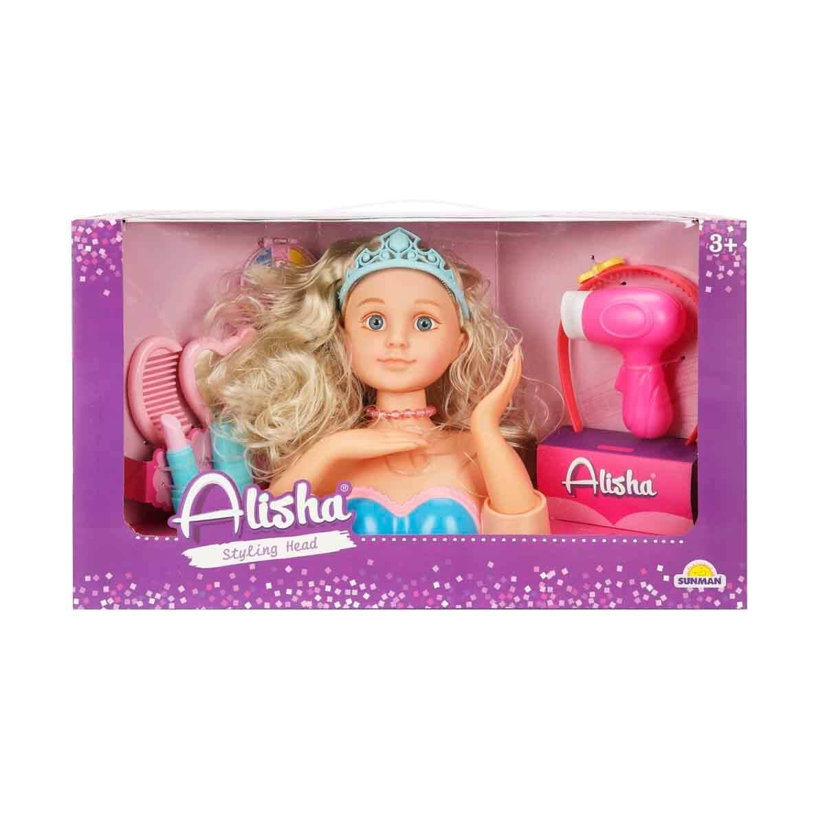 Sunman Oyuncak Alisha Saç Tasarım Büstü 00003380