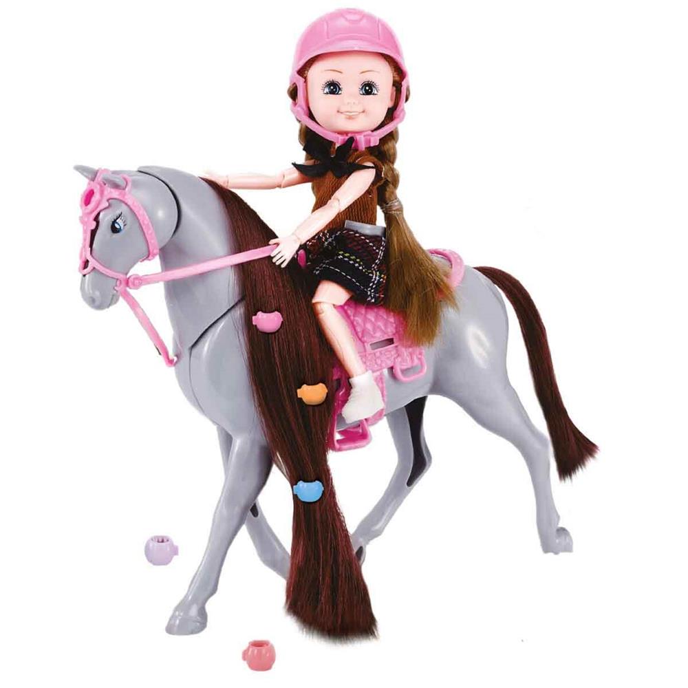 Sunman Oyuncak Binici Belissa ve Yarış Atı 15 Cm 53810 00002982 SUN-RST-SIS-MNK.BBK.SET