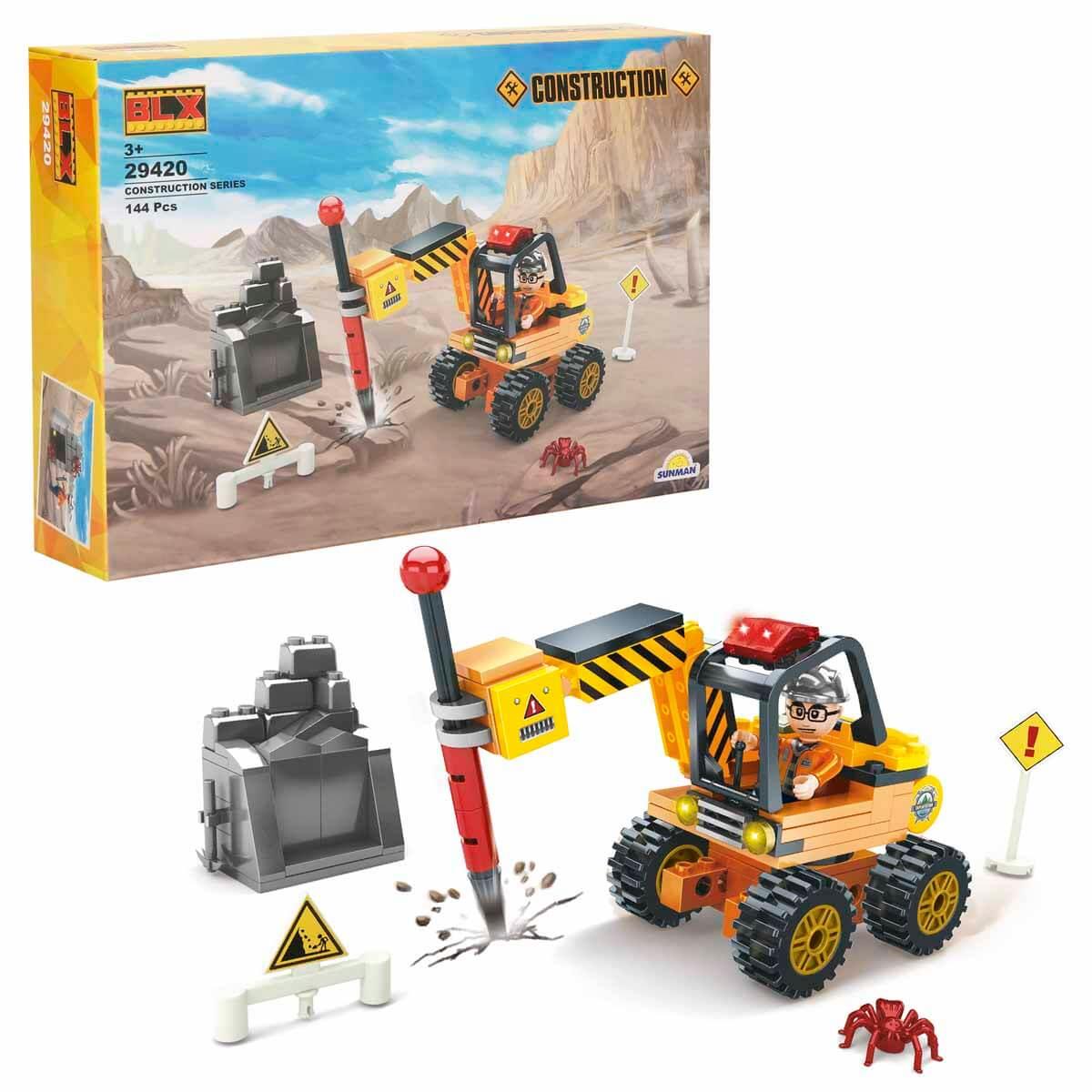 Sunman Oyuncak Construction İnşaat Aracı 29420 144 Parça 00004419