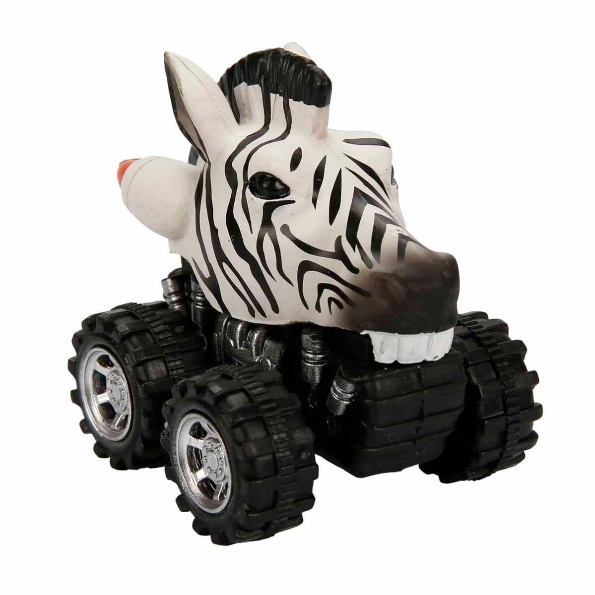 Sunman Oyuncak Crazoo Hayvan Figürlü Çek Bırak Araba 00003936