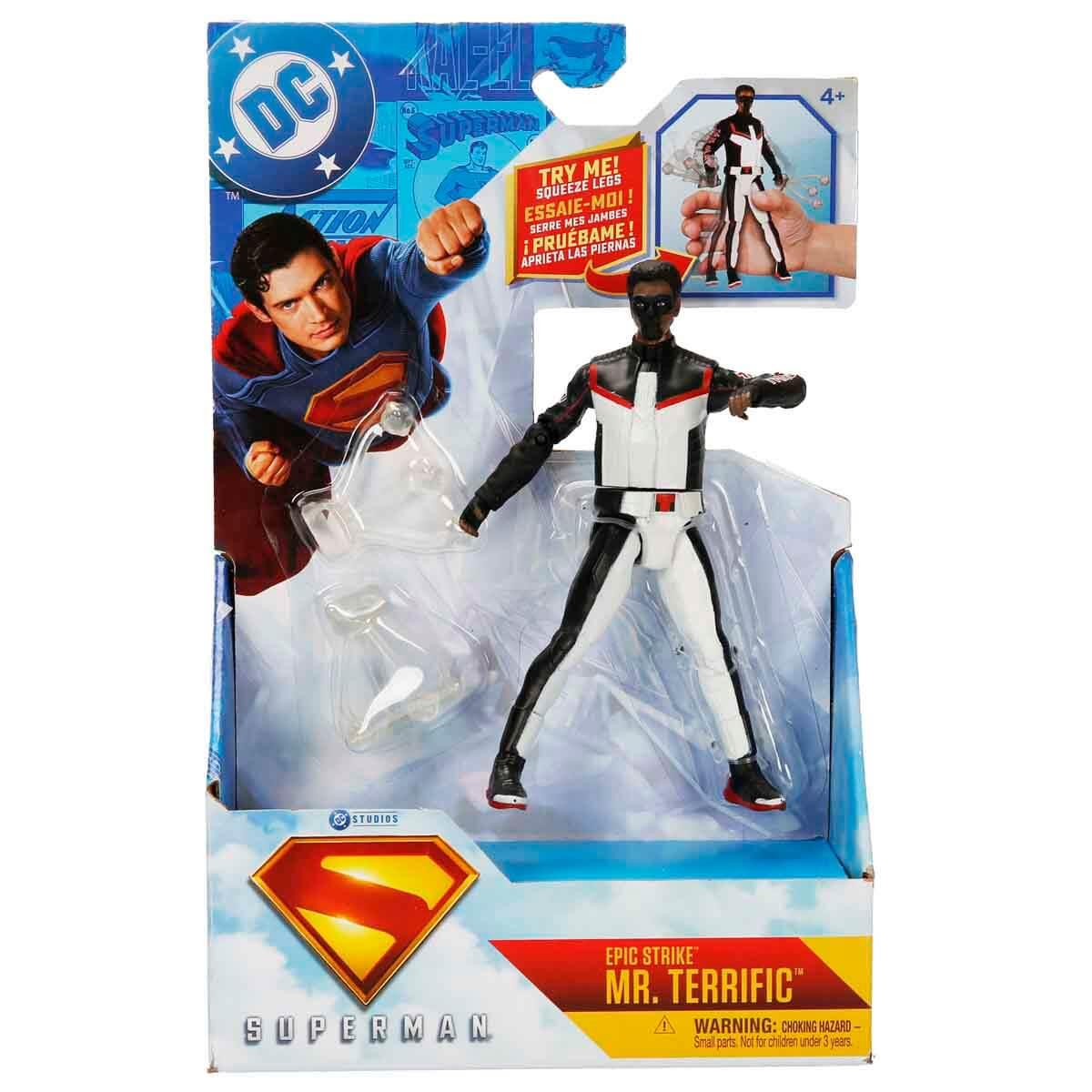 Sunman Oyuncak DC Comics Superman Epik Strike Aksiyon Figürü 15 Cm 00006882