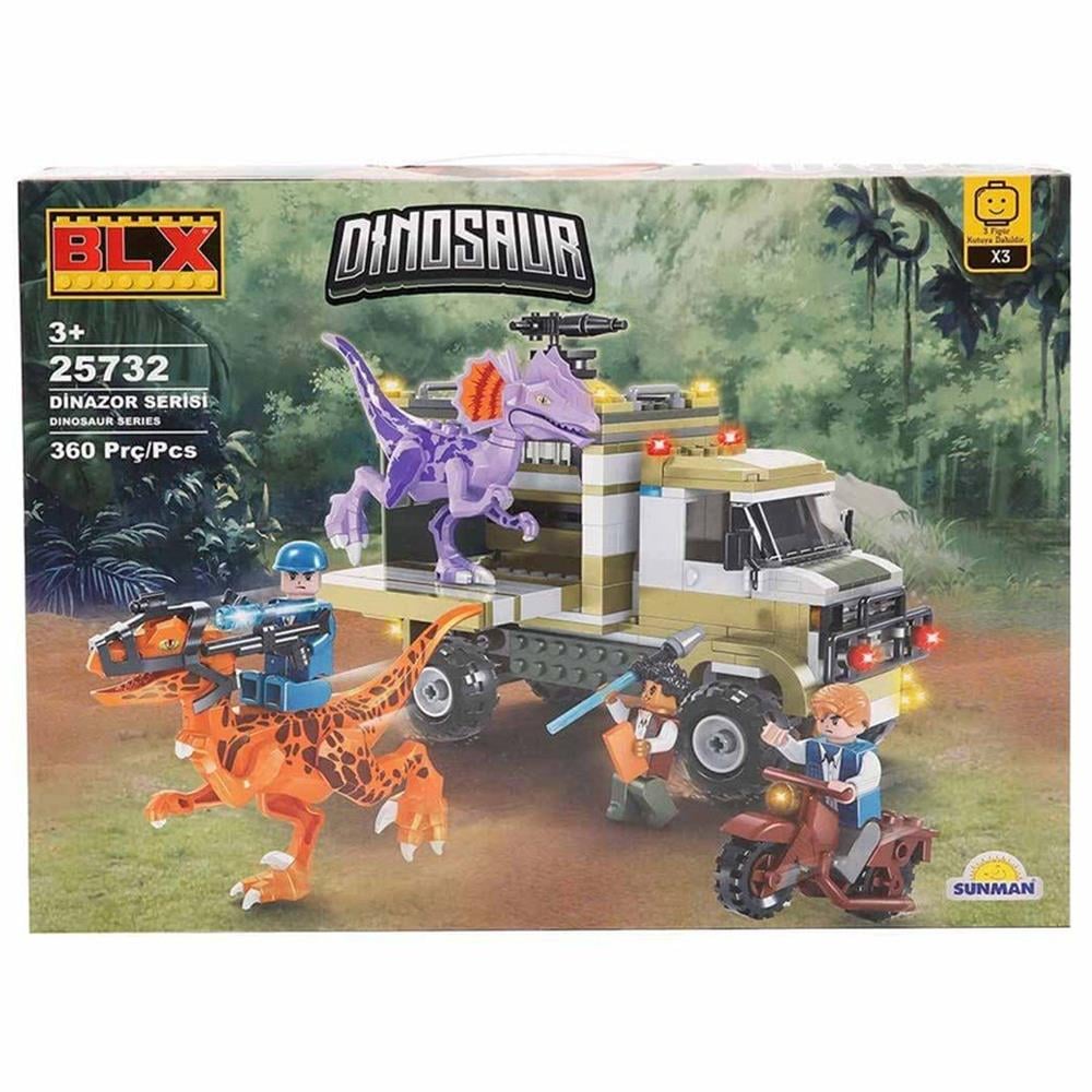 Sunman Oyuncak Dinosaur Dinozor Taşıma Aracı 25732 360 Parça 00003228