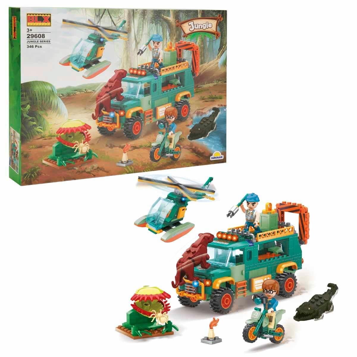 Sunman Oyuncak Jungle Orman Macerası Oyun Seti 29608 346 Parça 00004426