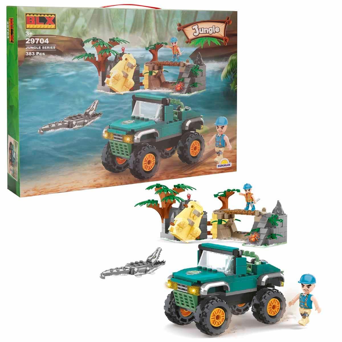 Sunman Oyuncak Jungle Vahşi Doğa Keşif Ekibi 29704 383 Parça 00004428