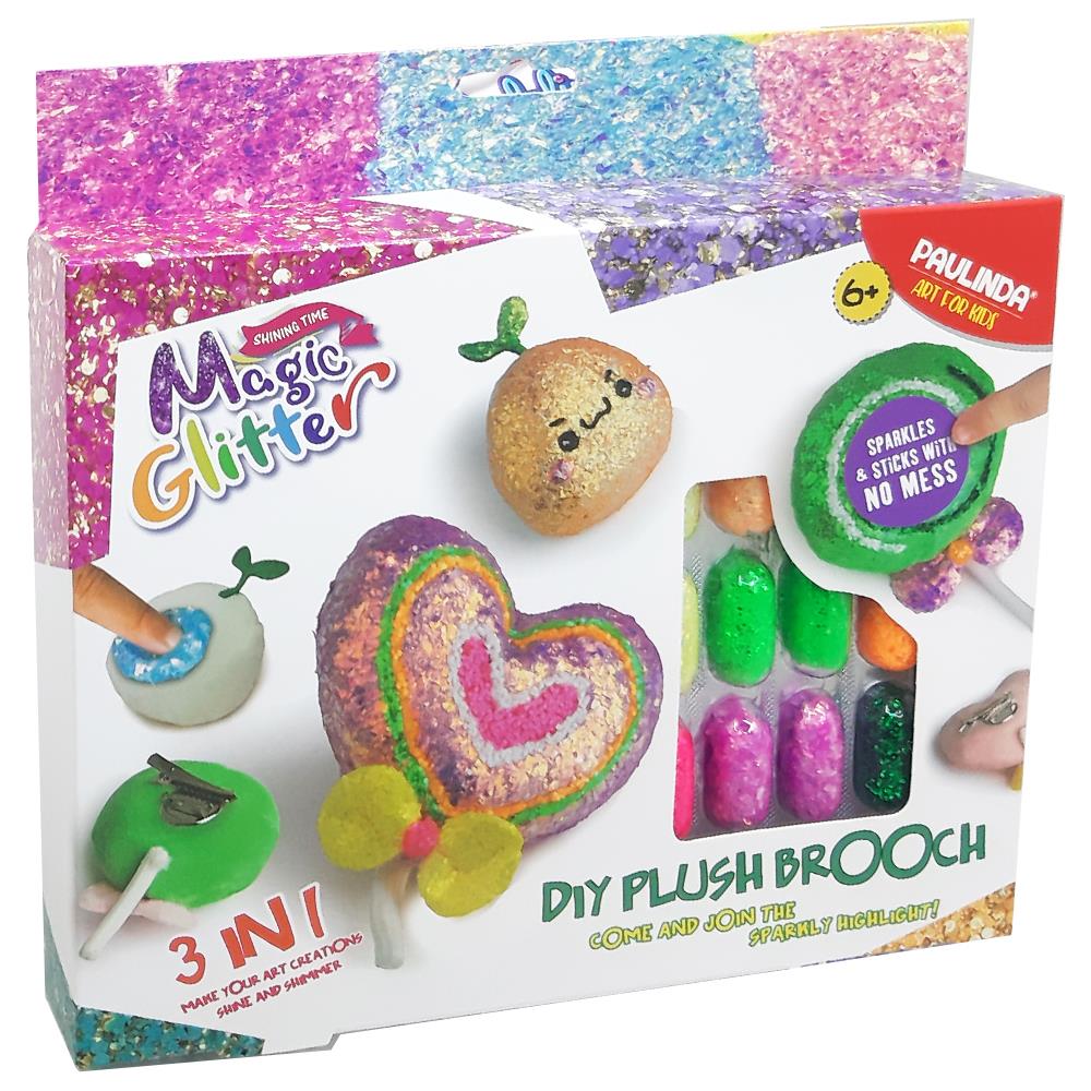 Sunman Oyuncak Magic Glitter 3in1 Plush Brooch 01095600