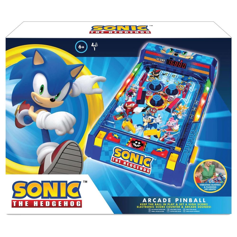 Sunman Oyuncak Masaüstü Pinball Arcade Sonic Sesli Işıklı 02030083