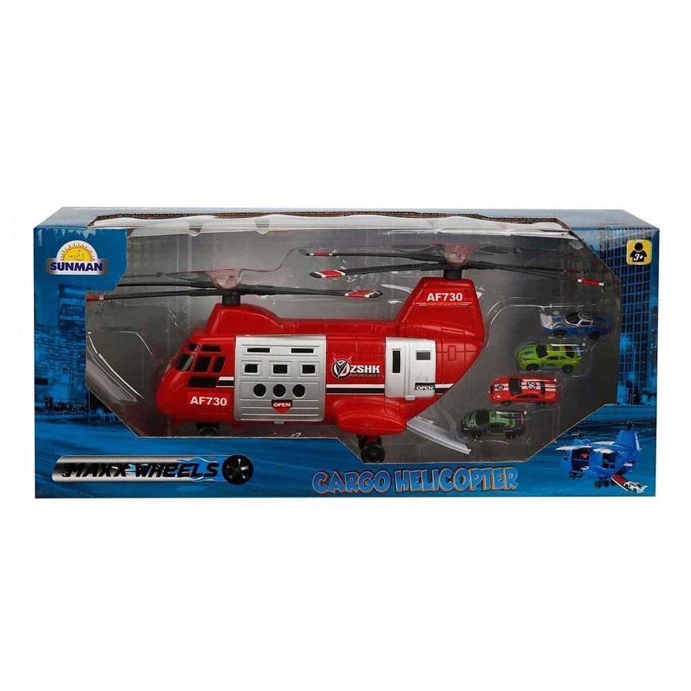Sunman Oyuncak Maxx Wheels Kargo Helikopteri 00002670