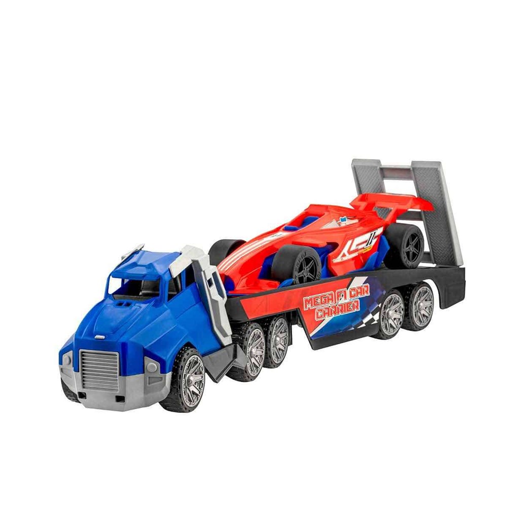 Sunman Oyuncak Maxx Wheels Mega F1 Taşıyıcı Transporter Araç 34 Cm 03590 SUN-MOL-MXX