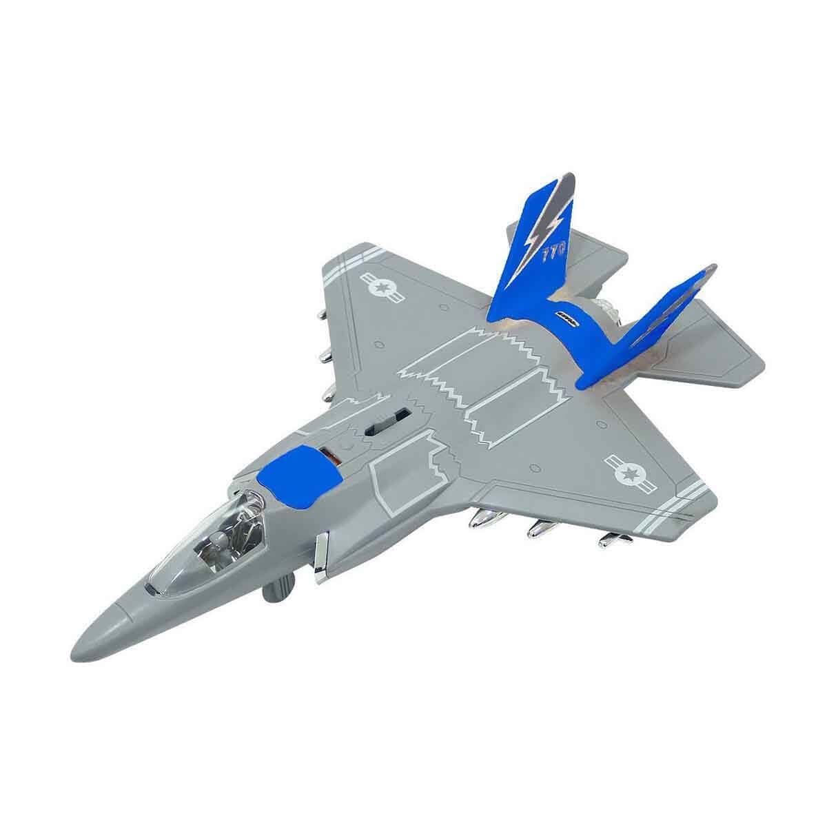 Sunman Oyuncak Maxx Wheels Sesli ve Işıklı Jet Fighter 1:16 00002321