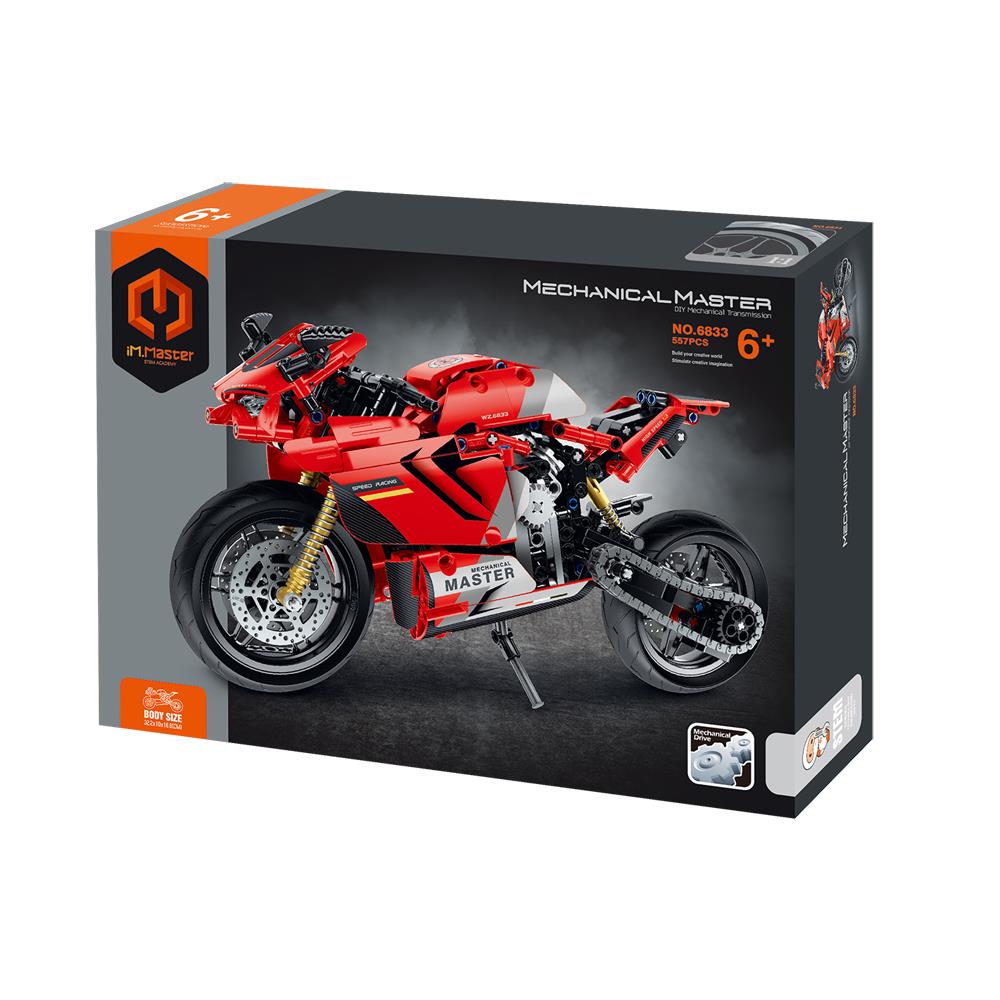 Sunman Oyuncak Motorsiklet Kırmızı 557 Parça 00006833