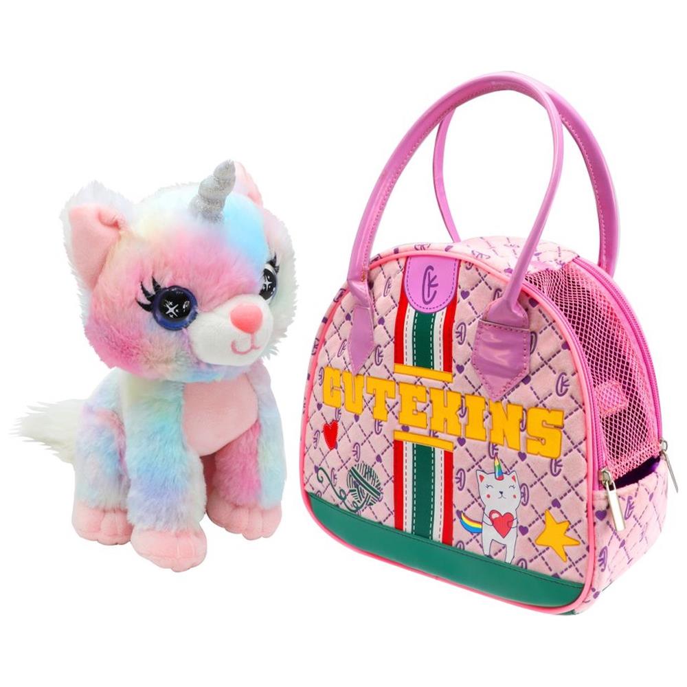 Sunman Oyuncak Peluş Caticorn Posh Taşıma Çantalı 00050455