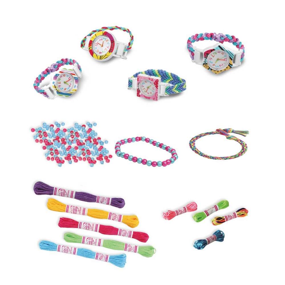 Sunman Oyuncak Pretty Pinky Takı Ve Saat Tasarım Seti 00002761 SUN-YFN-PRP-HOB