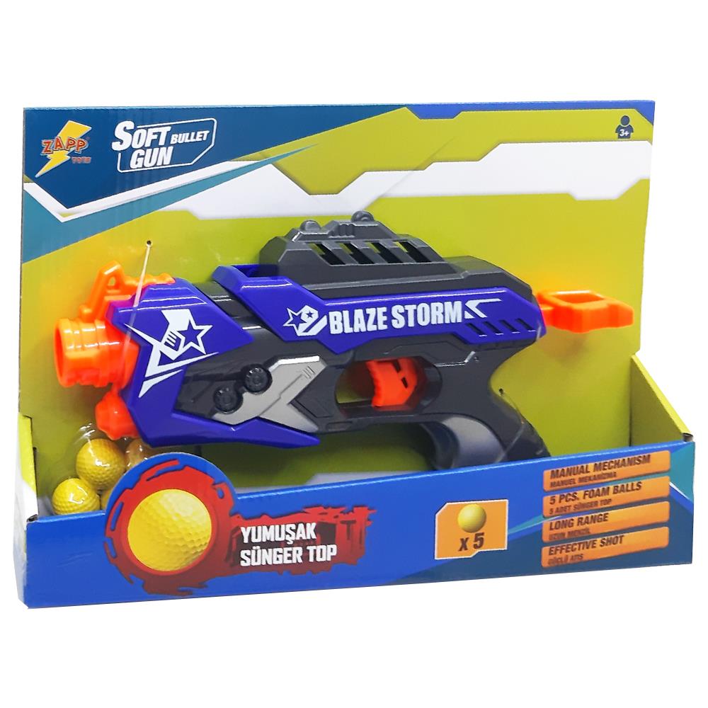 Sunman Oyuncak Silah Top Atan Blaze Storm 5 Toplu 00002213