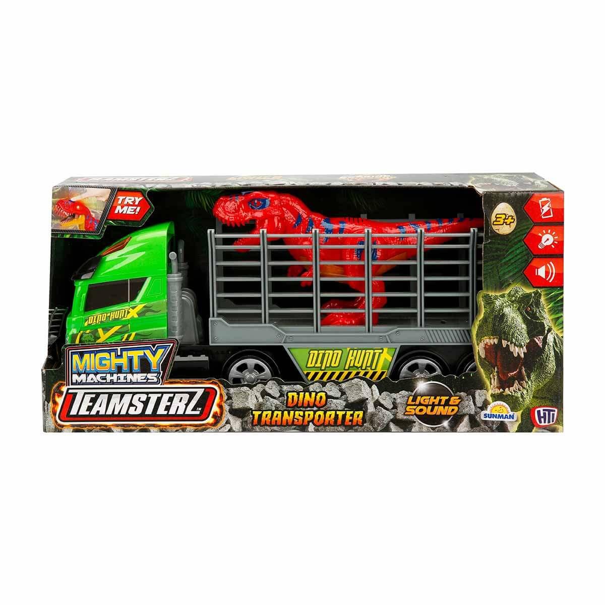 Sunman Oyuncak Teamsterz Mighty Machines Sesli ve Işıklı Dino Transporter 00074751