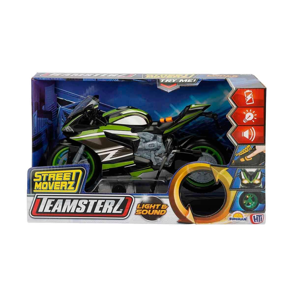 Sunman Oyuncak Teamsterz Street Moverz Sesli ve Işıklı Motorsiklet 00071021
