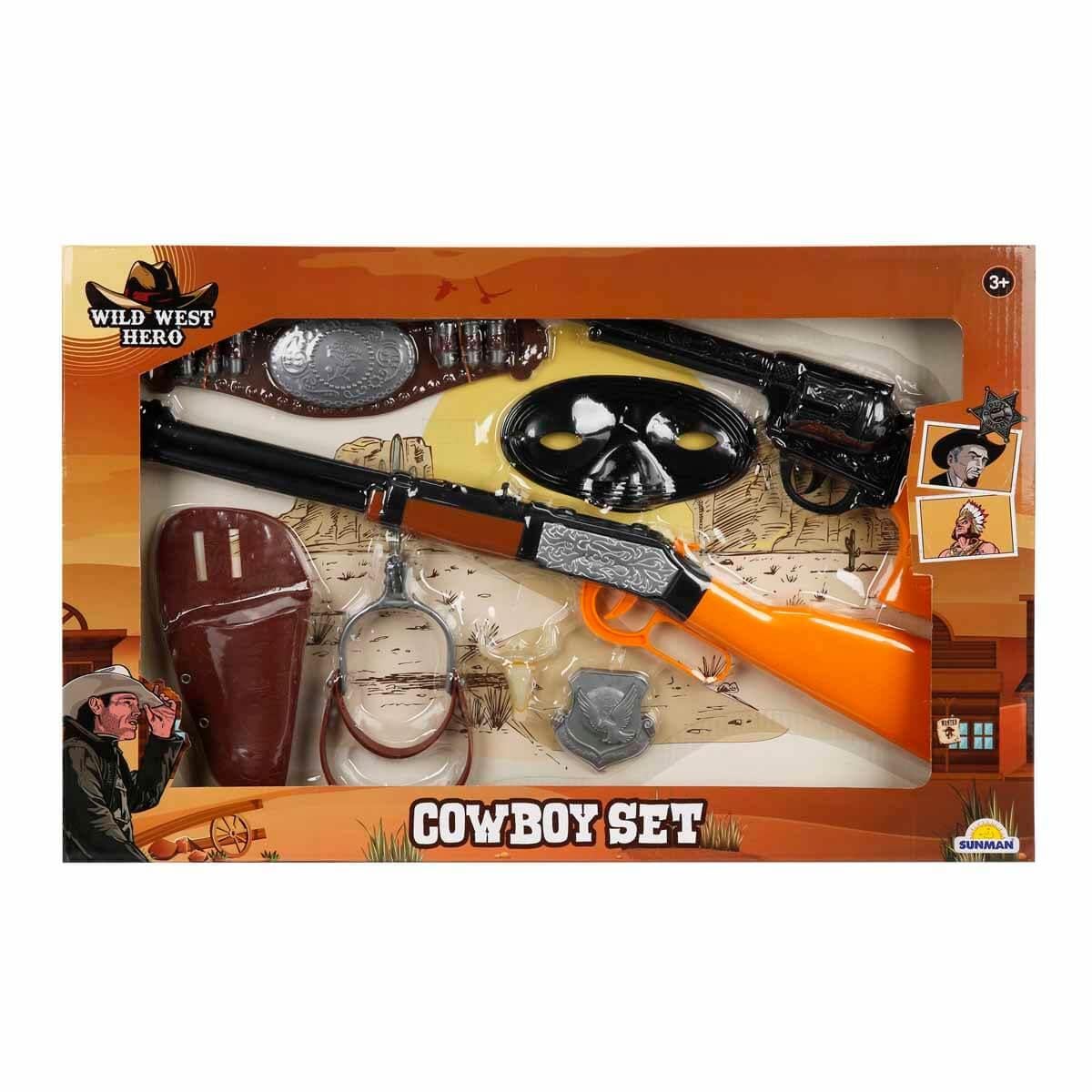 Sunman Oyuncak Tüfekli Kovboy Oyun Seti 00001055