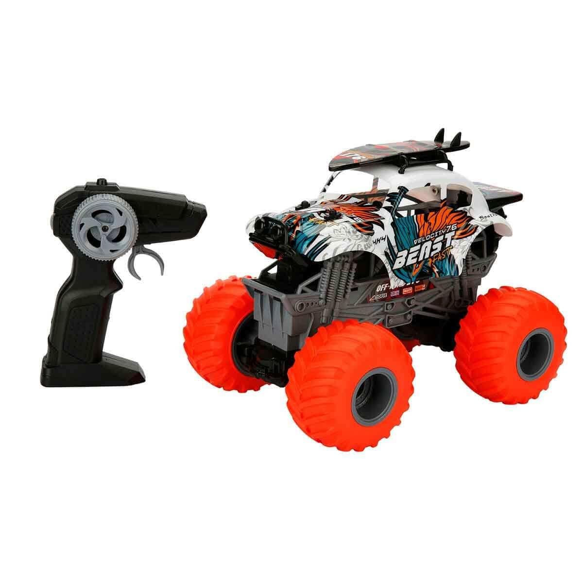 Sunman Oyuncak Uzaktan Kumandalı Spirit Beasts Beetle USB Şarjlı Araba 25 Cm 01002967