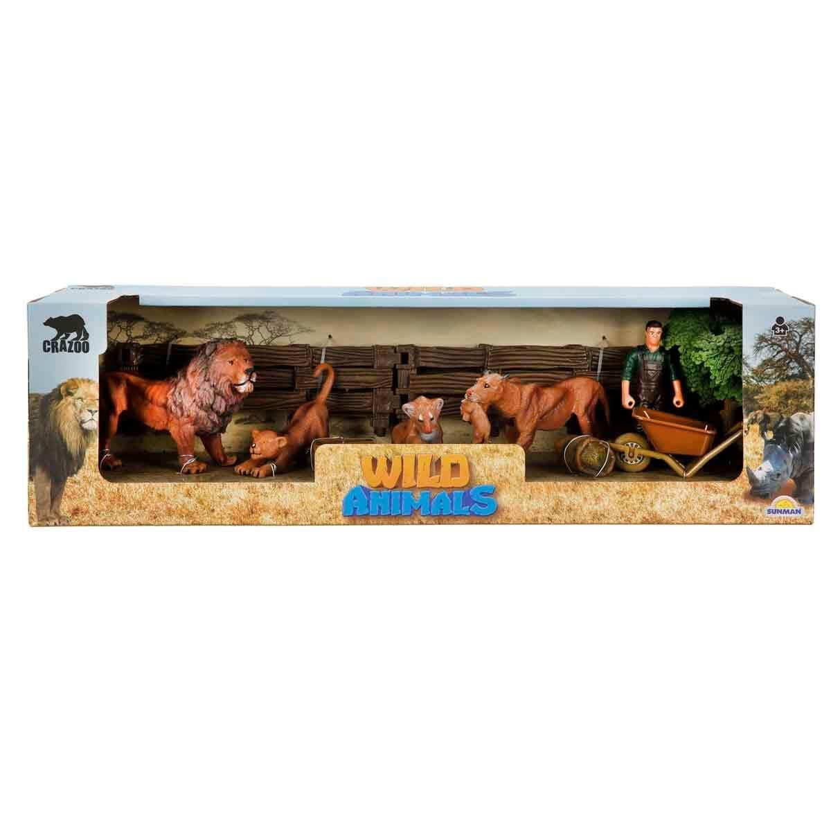 Sunman Oyuncak Wild Life Vahşi Hayvanlar Çiftlik Seti 00002691