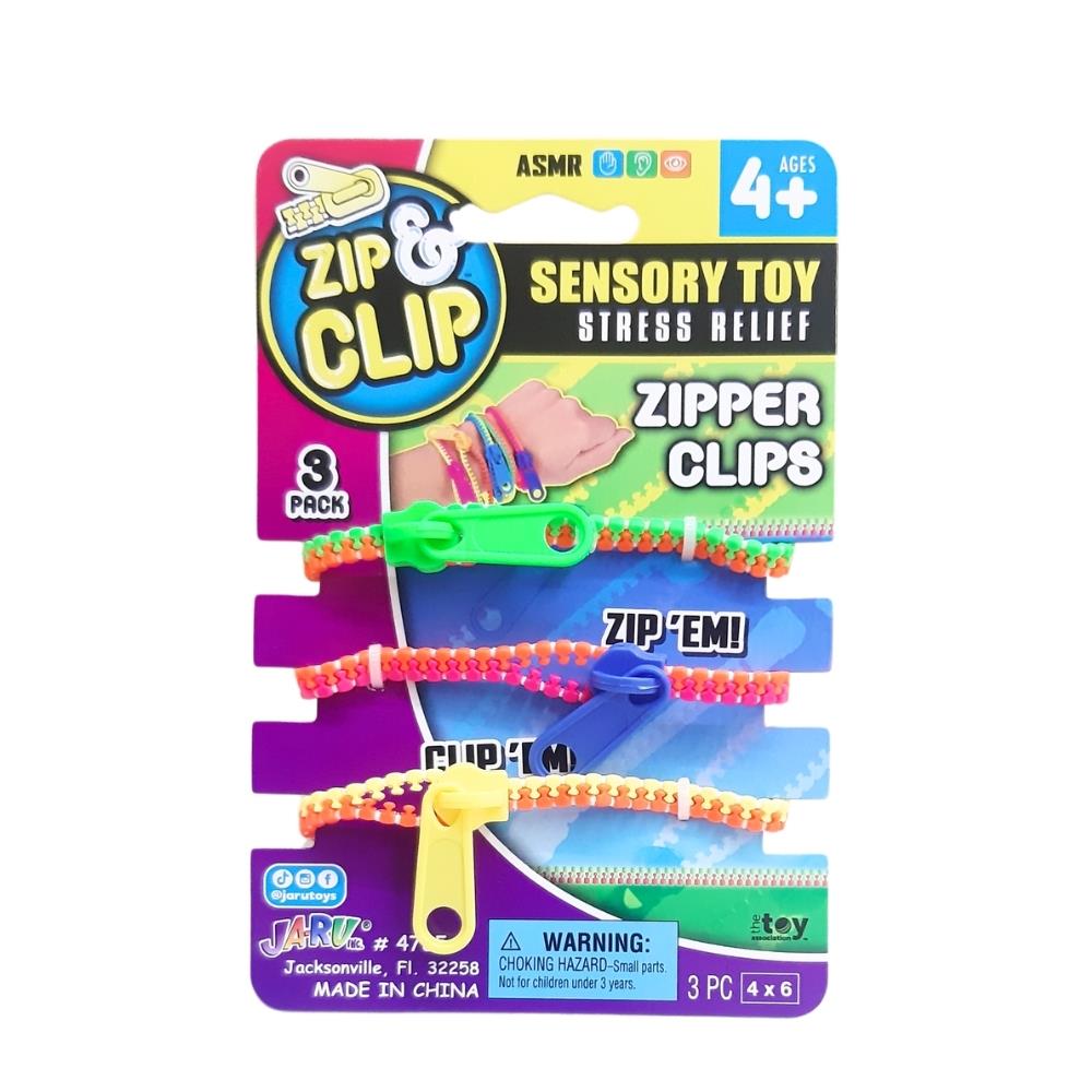 Sunman Oyuncak Zipper Clips 3 Lü 01004785 SUN-JRU-ZIP