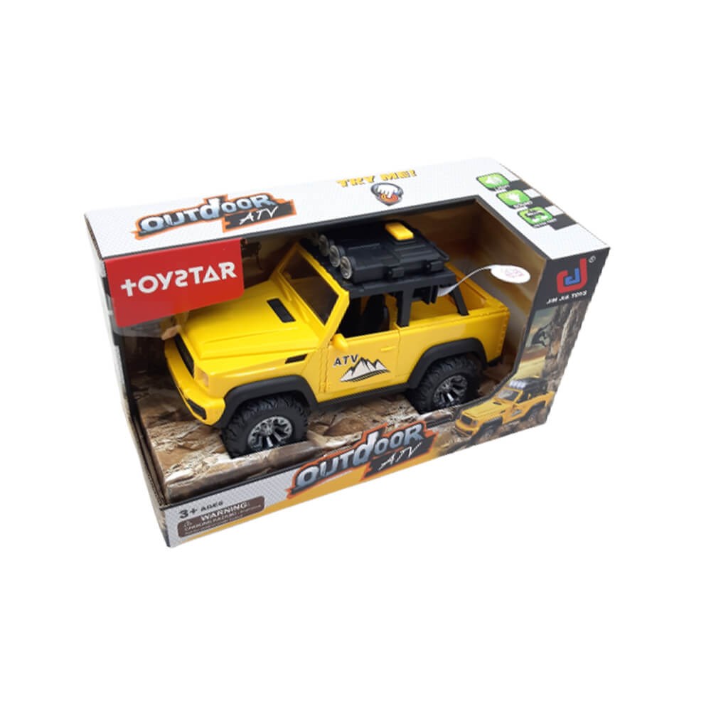 Sürtmeli Pilli Sesli Jeep